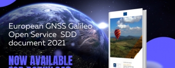 Galileo Open Service Definition Document version 1.2 now available for download